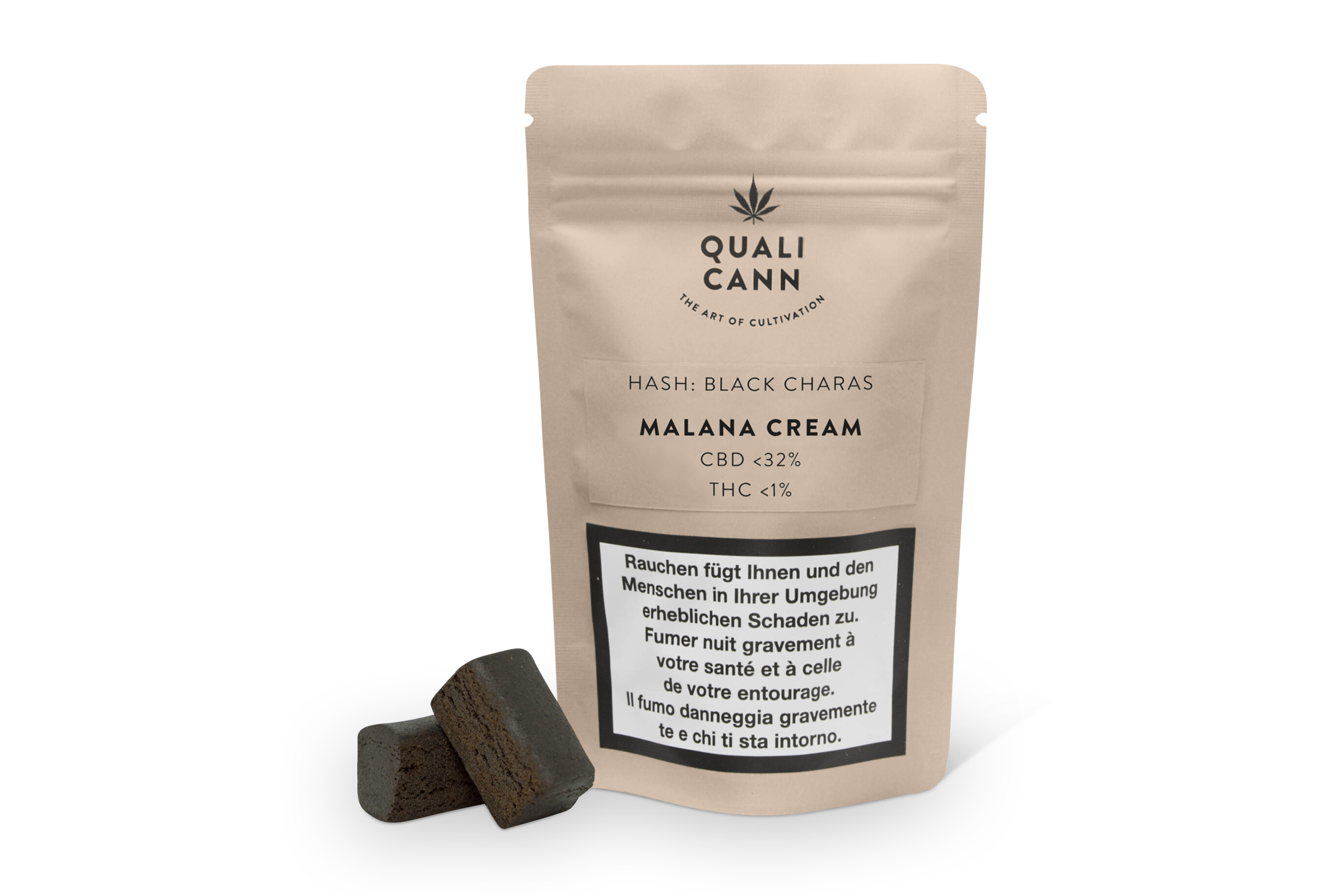 Qualicann ~ Malana Cream Hasch ~ 2g Qualicann ~ Malana Cream Hash ~ 2g 1